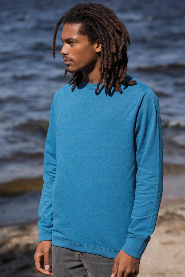 Produktfoto: Herren Sweatshirt aus regenerierter Baumwolle