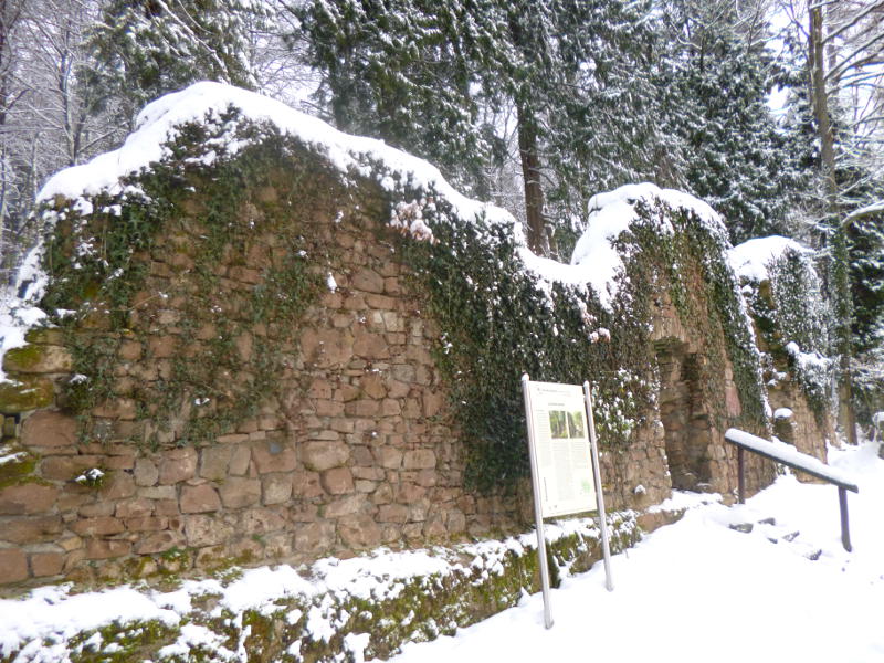 Ruine des Lichtenklinger Hofs